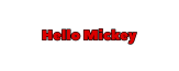 Hello Mickey