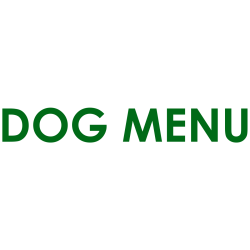 Dog Menu