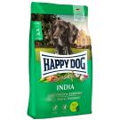 10кг Корм Happy Dog Sensible India беззерновой, вегетарианский, гипоаллергенный для взрослых собак средних и крупных пород с чувствительным пищеварением с Рисом, горохом и куркумой