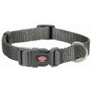 Ошейник Trixie для собак "Premium Collar", (XS-S), 22-35см/10мм, нейлон, графит