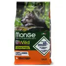 2,5кг Корм Monge Dog BWild Grain Free Puppy&Junior Duck/Potatoes беззерновой для щенков всех пород с Уткой и картофелем