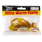 Слаги силиконовые Lucky John LJ PRO Series Ultraworm Curly PA19 2.0 10шт