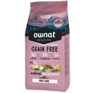 1кг Корм OWNAT GF беззерновой для мелких пород собак с Ягненком