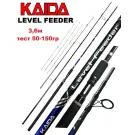 Удилище фидерное Kaida Level Feeder 3,6м 150гр