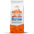 15кг Корм Monge Dog SP Monoprotein Puppy&Junior Duck/Rice для щенков всех пород с Уткой, рисом и картофелем