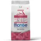 2,5кг Корм Monge Dog Monoprotein Adult Beef/Rice для взрослых собак всех пород c Говядиной и рисом