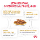 85гр Влажный корм ROYAL CANIN Urinary S/O Moderate Calorie диета для взрослых кошек при мочекаменной болезни, предрасположенных к лишнему весу, в соусе (пауч)