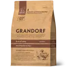 1кг Корм GRANDORF DOG Duck&Turkey MEDIUM&MAXI BREEDS для собак средних и крупных пород, Утка с индейкой