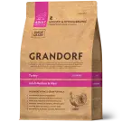 1кг Корм GRANDORF DOG Turkey&Rice ALL BREED для собак всех пород, Индейка