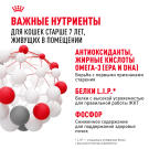85гр Влажный корм ROYAL CANIN INDOOR STERILISED +7 in GRAVY для взрослых домашних стерилизованных кошек старше 7 лет, в соусе (пауч)