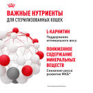 85гр Влажный корм ROYAL CANIN Sterilised для взрослых стерилизованных кошек старше 1 года, в желе (пауч)