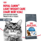 0,4кг Корм ROYAL CANIN Light Weight Care для взрослых кошек, склонных к полноте
