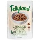85гр Влажный корм Teilyland для кошек кусочки с Курицей в соусе