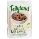 85гр Влажный корм Teilyland для кошек кусочки с Ягненком в соусе