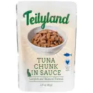 85гр Влажный корм Teilyland для кошек кусочки с Тунцом в соусе