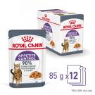 85г Влажный корм ROYAL CANIN Sterilised Appetite Control для взрослых стерилизованных кошек, склонных к выпрашиванию еды, в желе (пауч)