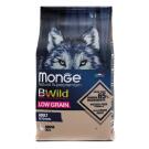 15кг Корм Monge Dog BWild Low Grain Adult Goose низкозерновой для собак всех пород с Гусем