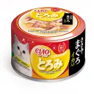 80гр Консерва INABA CIAO Toromi для кошек с Куриным филе, тунцом Магуро и кальмаром
