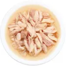 80гр Консерва INABA CIAO Toromi для кошек с Куриным филе, тунцом Кацуо и гребешком