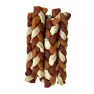 Лакомства Мясная косичка для собак "Деревенские лакомства", жевательная, 90гр
