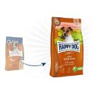 10кг Корм Happy Dog Mini Toscana для взрослых и пожилых кастрированных собак мелких пород с чувствительным пищеварением с Уткой и лососем