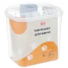 Контейнер IDEA "МЫШЬ" для корма с мерной ложкой, 24*17*22,5см