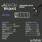 80гр Корм влажный Schesir After Dark Velvet для кошек Курица с уткой