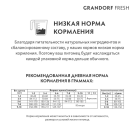3кг Корм GRANDORF DOG Fresh Lamb&Sweet Potato Puppy беззерновой гипоаллергенный для щенков всех пород с 3 недель, беременных и кормящих собак, Ягненок с Бататом
