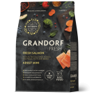 1кг Корм GRANDORF DOG Fresh Salmon&Sweet Potato Adult Mini беззерновой гипоаллергенный для собак мелких пород, Лосось с Бататом