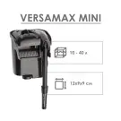 Навесной фильтр AQUAEL Versamax FZN-mini внешний для аквариума 10-40л