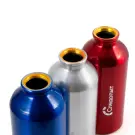 Бутылка питьевая изотермическая СЛЕДОПЫТ, алюминий, с карабином, 600мл