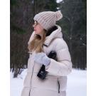 Термос Арктика 102, 750мл для напитков чёрный оникс, глянцевый