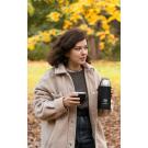 Термос Арктика 105, 750 Черный текстурный