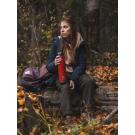 Термос Арктика 106, 900мл красный, 2 чашки, ударопрочное покрытие