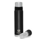 Термос Арктика 106 для напитков с ситечком, 900мл Чёрный