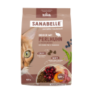 0,4кг Корм Bosch Sanabelle Indoor mit Perlhuhn & Preiselbeeren для взрослых домашних кошек с Цесаркой