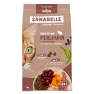 2кг Корм Bosch Sanabelle Indoor mit Perlhuhn & Preiselbeeren для взрослых домашних кошек с Цесаркой