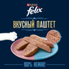 75гр Паштет для кошек FELIX с Лососем и Форелью