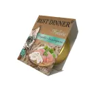 75гр Влажный корм Best Dinner Holistic для взрослых и стерилизованных кошек, мясные волокна Индейки с кальмарами в желе