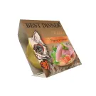 75гр Влажный корм Best Dinner Holistic для взрослых и стерилизованных кошек, мясные волокна Курицы и Горбуши в желе
