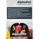 100г Влажный корм AlphaPet Superpremium для собак с чувствительным пищеварением, Телятина и тыква кусочки в соусе