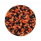 Грунт VladOx 1кг мраморная крошка Черно-оранжевая 2-5мм