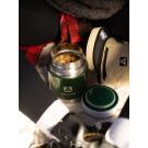 Термос Арктика 306, 600мл зеленый, с широким горлом для еды, с термочехлом и складной ложкой