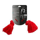 Игрушка Playology DRI-TECH ROPE жевательный канта для собак с ароматом говядины, средний, Красный