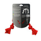 Игрушка Playology PUPPY SENSORY ROPE сенсорный канат для щенков мелких и средних пород с ароматом говядины, Красный