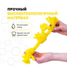 Игрушка Playology PUPPY SENSORY ROPE сенсорный канат для щенков мелких и средних пород с ароматом курицы, Желтый