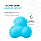 Игрушка Playology SQUEAKY BOUNCE BALL дентальный жевательный тройной мяч для щенков 4-8 месяцев с ароматом арахиса, Голубой