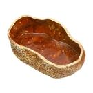 Декорация из светлой керамики Плато, 28*5см