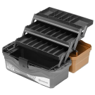 Ящик Tackle Box Nisus для снастей трехполочный, коричневый