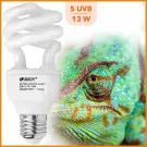 Лампа для террариума E27 RESUN UVB-5%, 13W